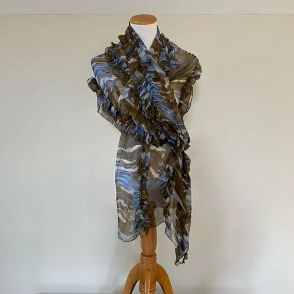 Etcetera Primitive Silk Scarf